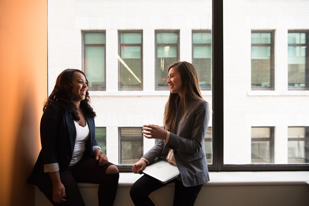 woman leading business discussion